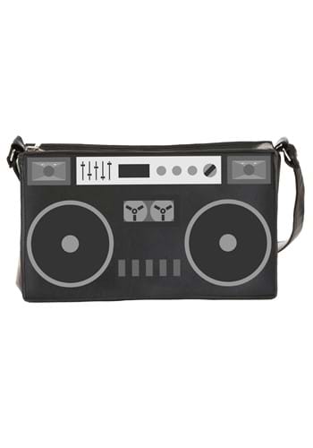 Black Boombox Purse