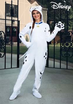 101 Dalmatians Perdita Costume Onesie for Women-2