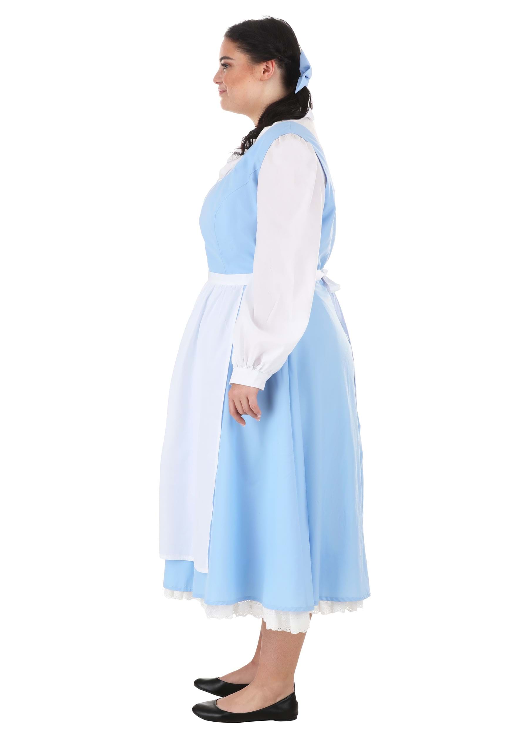 Beauty And The Beast Plus Size Belle Blue Costume Dress