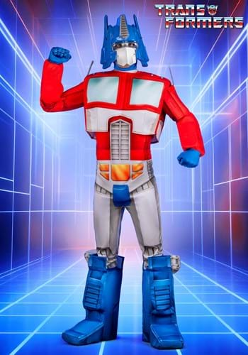 Adult Retro Optimus Prime Costume-update