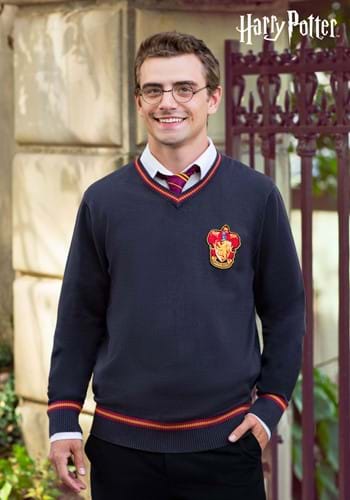 Harry Potter Gryffindor Uniform Sweater for Adults update-2