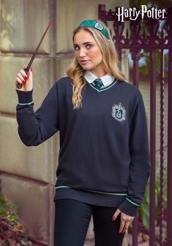 Harry Potter Slytherin Uniform Sweater for Adults-2 upd