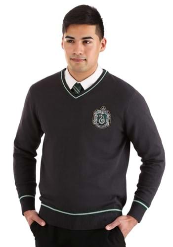 Adult Slytherin Uniform Harry Potter Sweater Alt 3