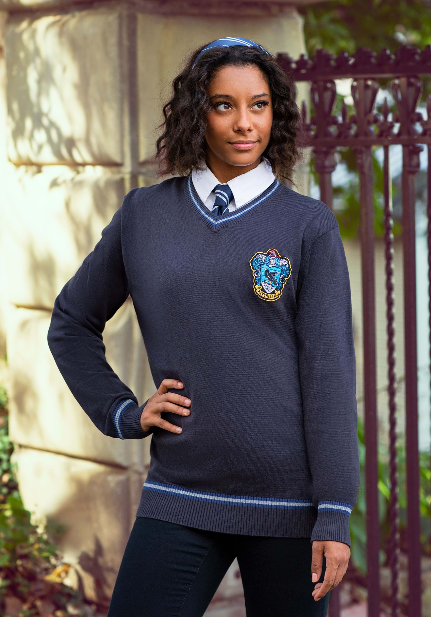 Plaid Vest School Uniform Ravenclaw Female