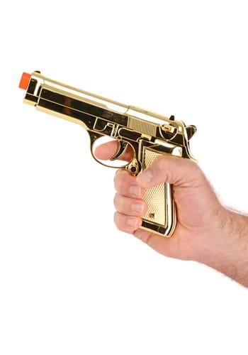 Toy Gold Gun Accessory | Costume Toy Weapons