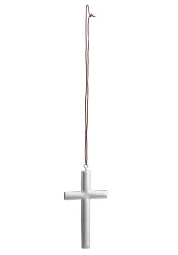 Silver Costume Monk Cross Accessory | Religious Accessories