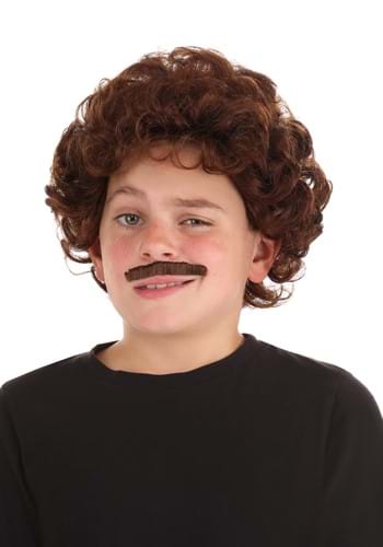 Child Nacho Libre Wig and Mustache