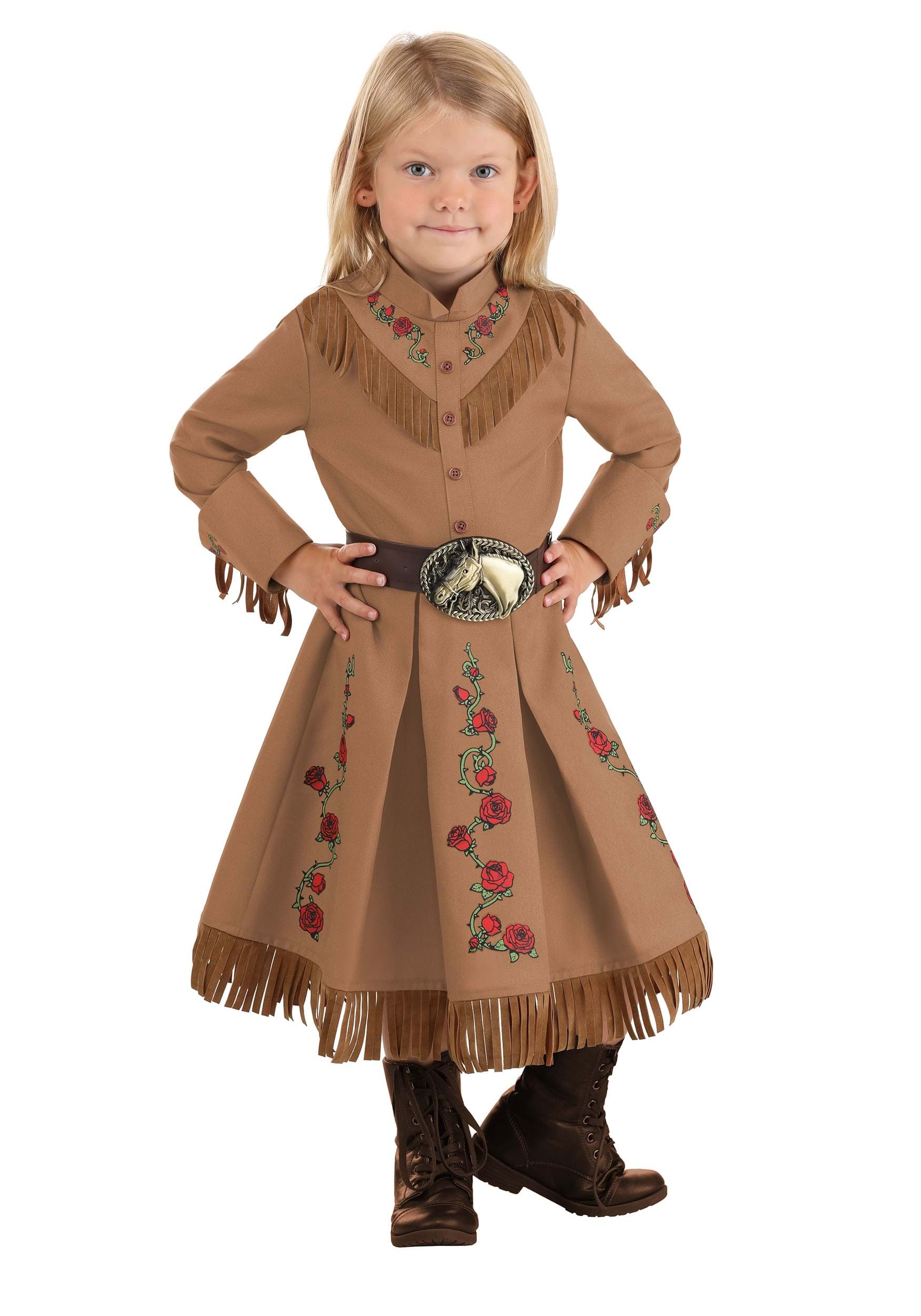 Photos - Fancy Dress Oakley FUN Costumes Annie  Cowgirl Toddler Costume | Historical Costumes Be 