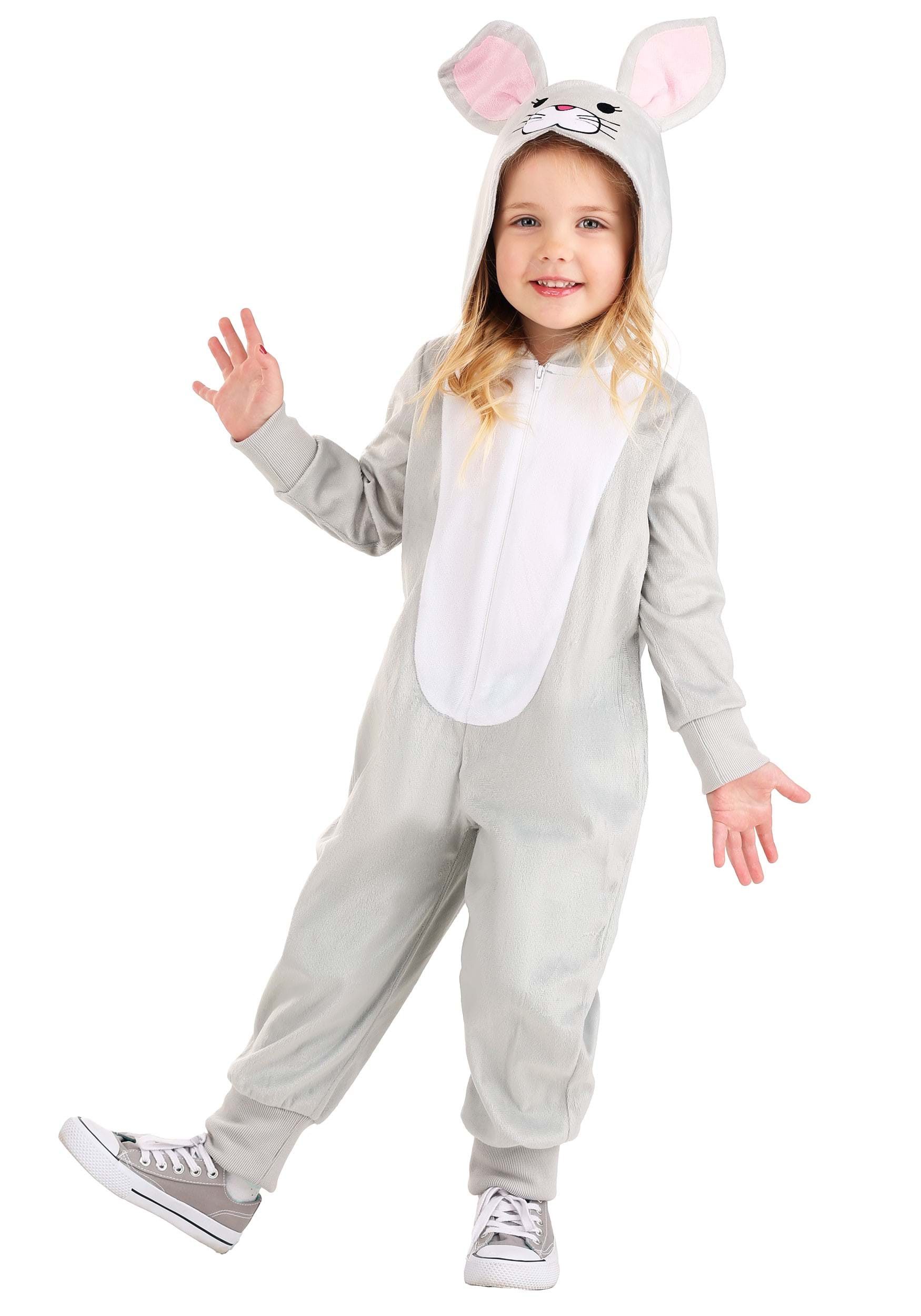 Photos - Fancy Dress Toddler FUN Wear Funny Bunny  Onesie Gray/Pink/White 