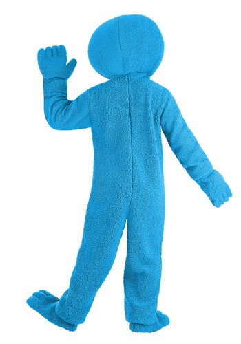 Adult Sesame Street Cookie Monster Mascot Costume | Officially Licensed Sesame Street Blue Monster Outfit