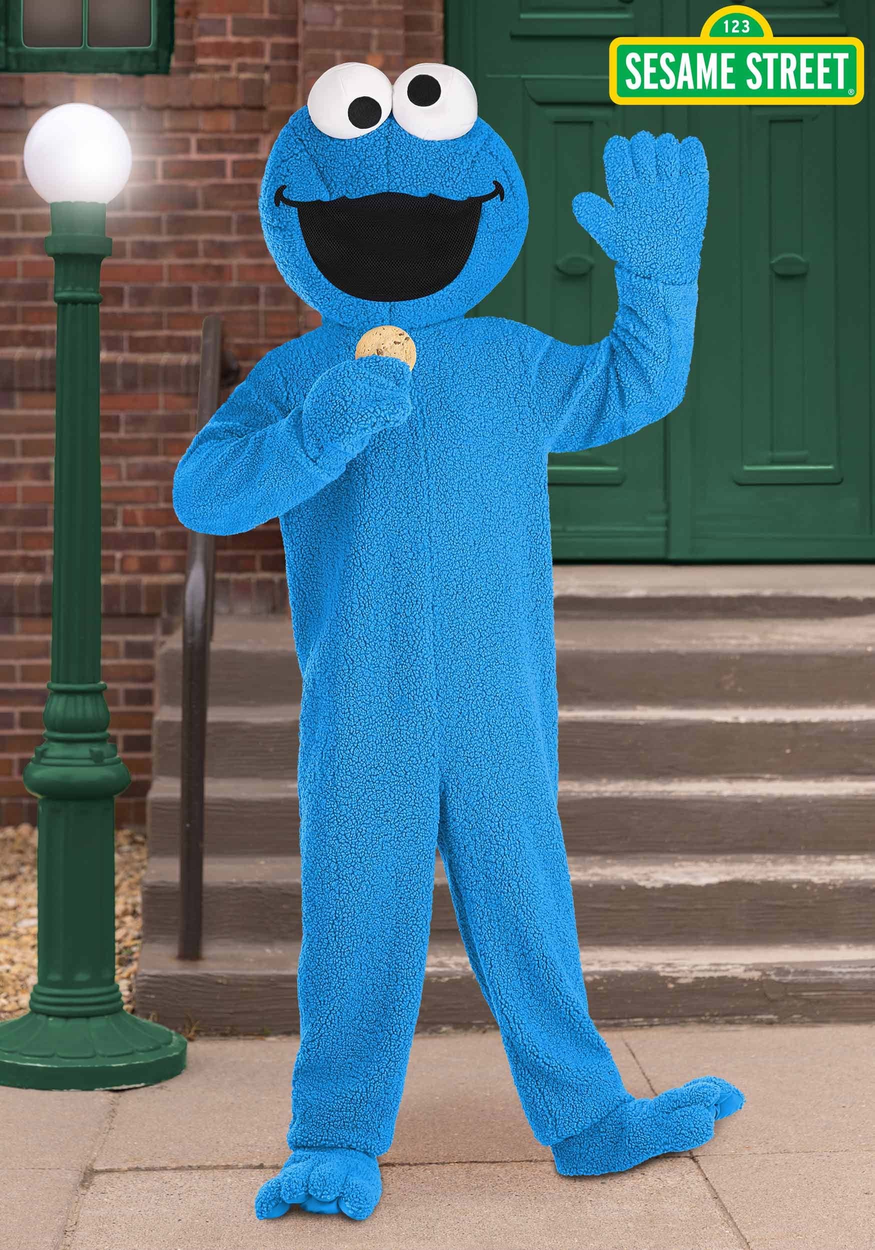cookie monster halloween costume adults