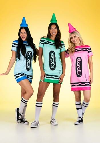 Tickle Me Pink Women's Crayola Crayon Costume