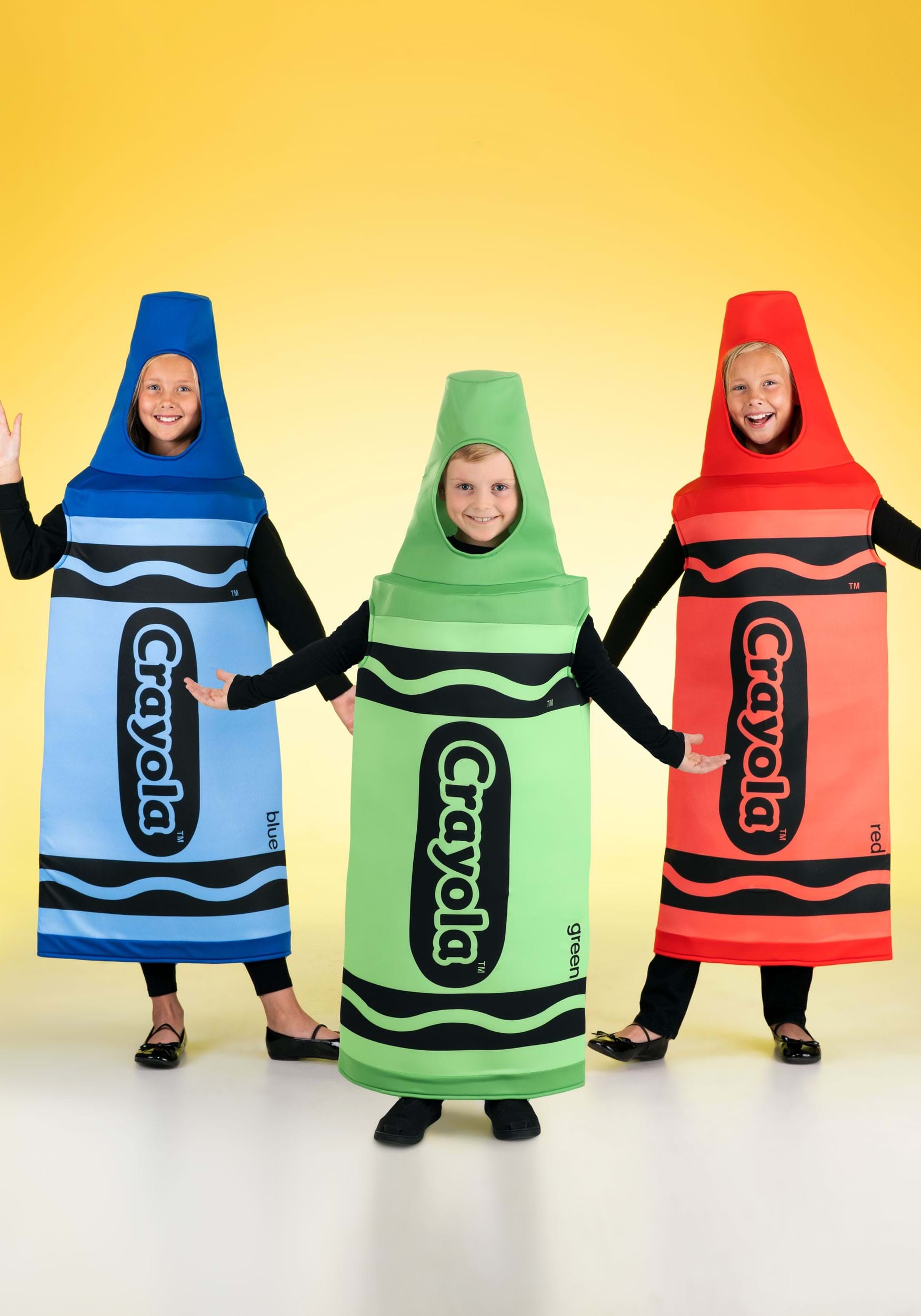 Red Crayola Crayon Costume For Kid's