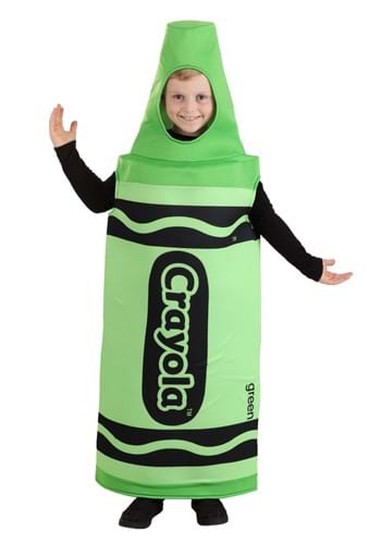 Kid's Green Crayola Crayon Costume