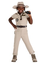 Girl's Poised Paleontologist Costume Alt 7