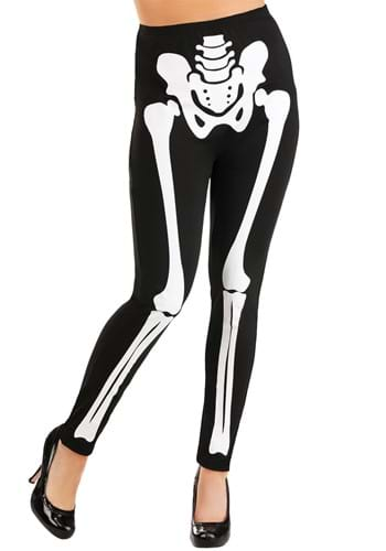 Girl's Black/White Striped Tights