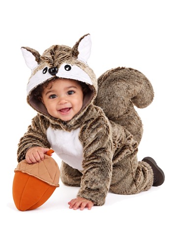 Grey Squirrel Infant Costume | Animal Costumes