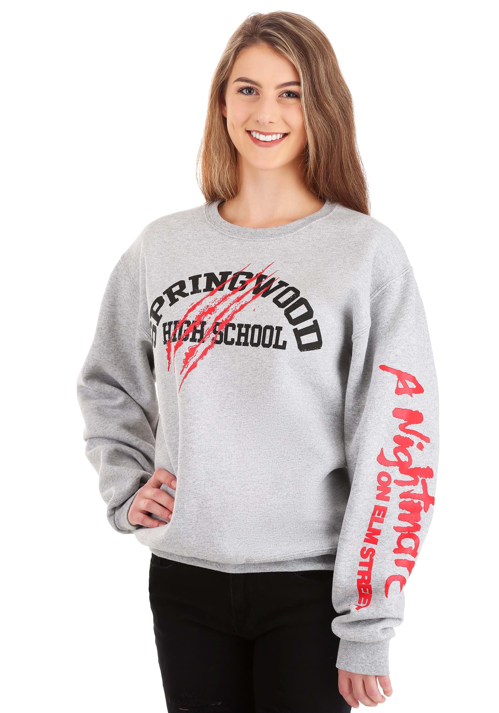 Swein Wisnesshirt Springwood High School en Elm Street Sweatshirt Multicolor
