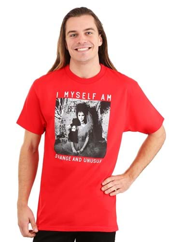 Beetlejuice Lydia Strange and Unusual Adult T-Shirt