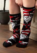 The Cat in the Hat Adult Crew Sock 3 Pack Alt 2