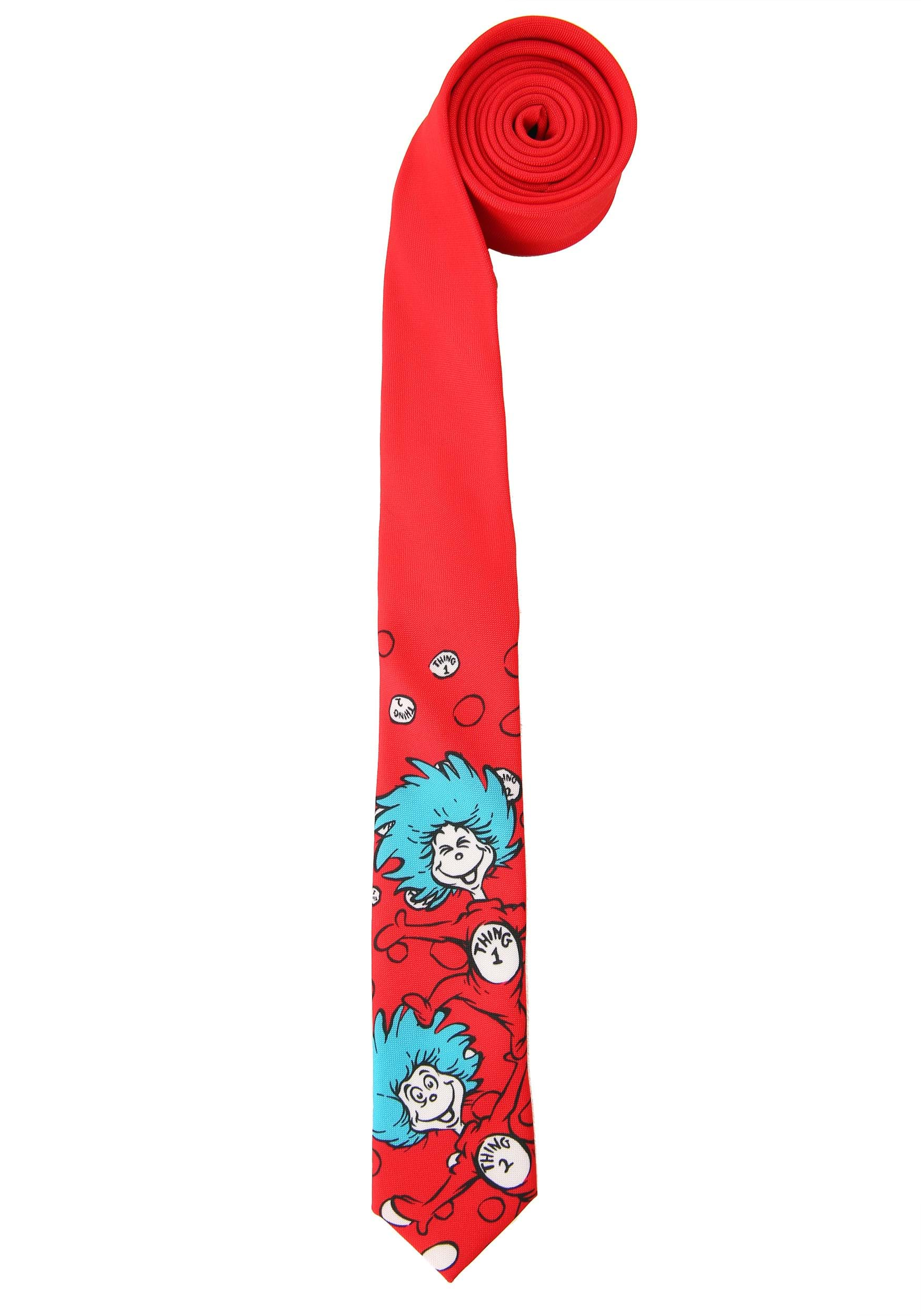 Thing 1&2 Adult Character Necktie