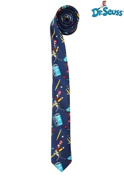 Dr. Seuss Reading Pattern Necktie for Adults