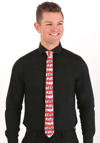 Dr. Seuss Characters & Stripes Adult Necktie | Dr. Seuss Accessories