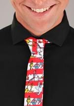 Dr. Seuss Characters & Stripes Necktie Alt 2