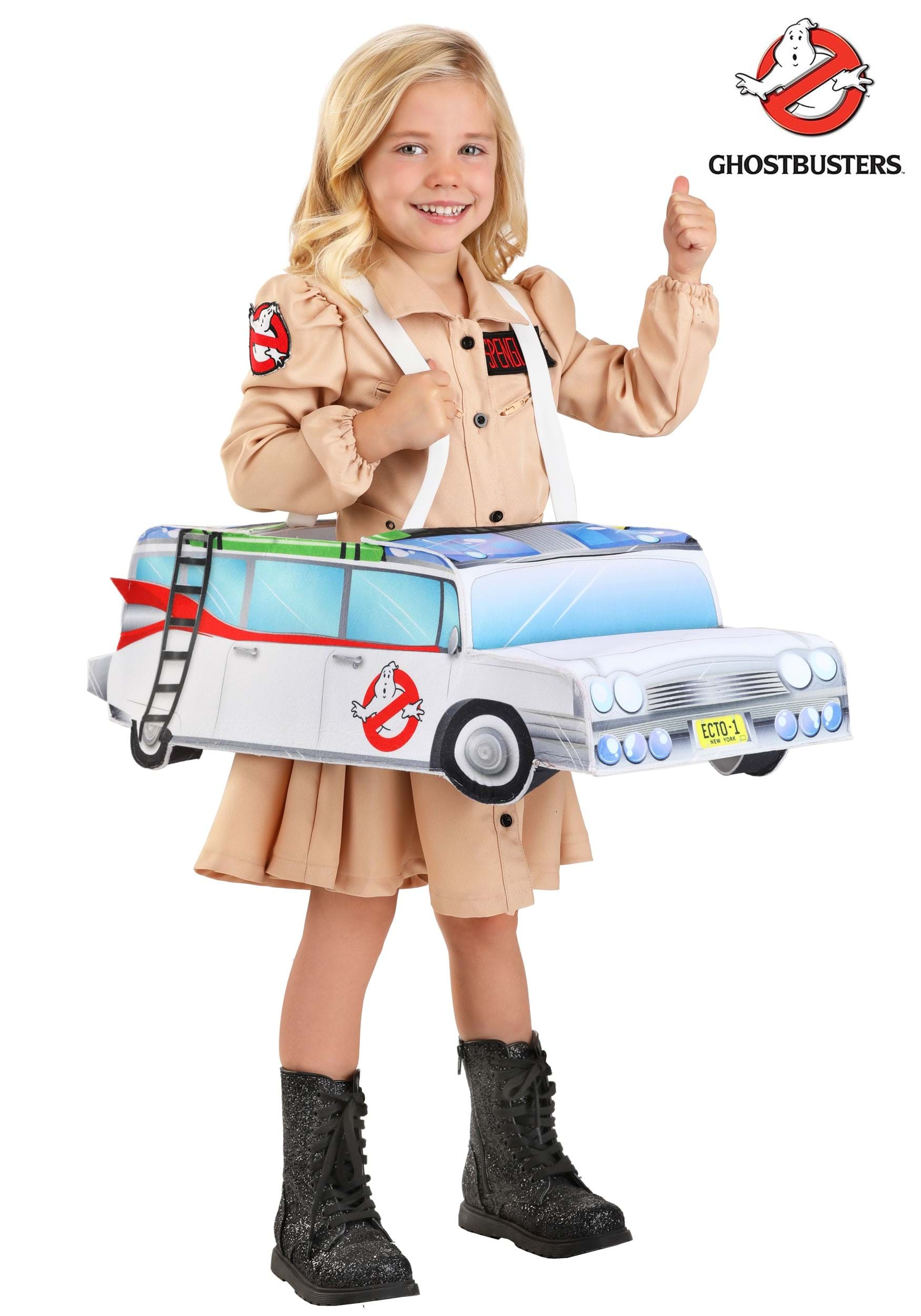 Ghostbusters Toddler Ecto-1 Ride In Costume | Ghostbusters Costumes