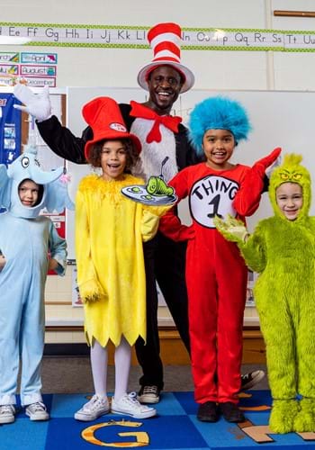 Dr. Seuss Cat in the Hat Adult Costume | Dr. Seuss Costumes