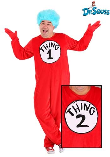Thing 1&2 Adult Plus Costume