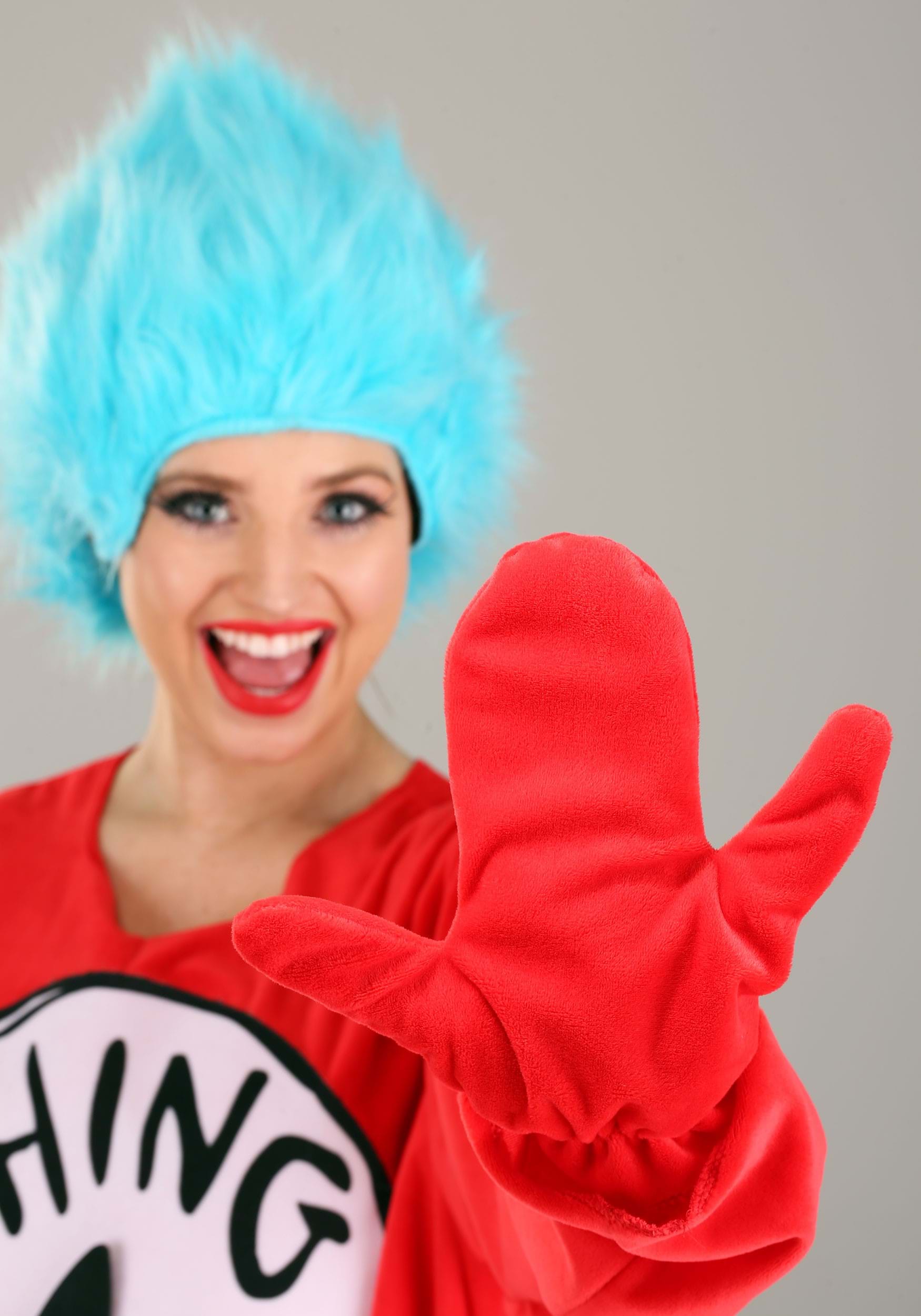 Thing 1 And Thing 2 Costume For Adults