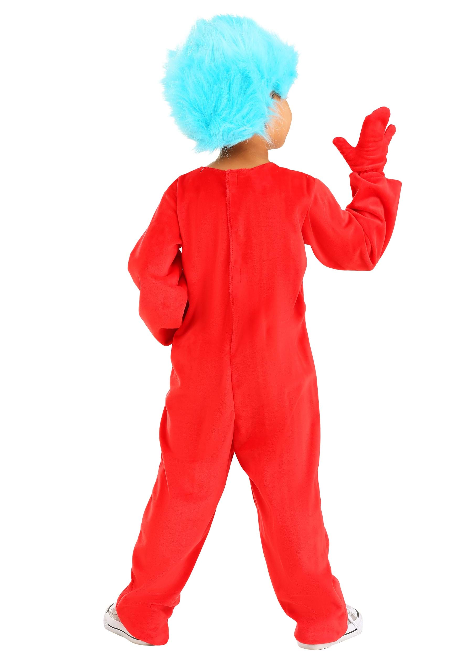Deluxe Toddler Thing 1&2 Costume