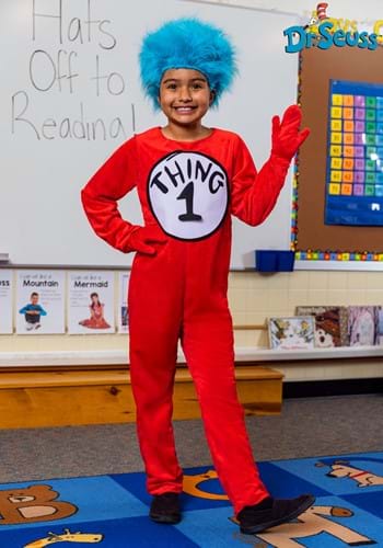 Thing 1 2 Costume for Kids