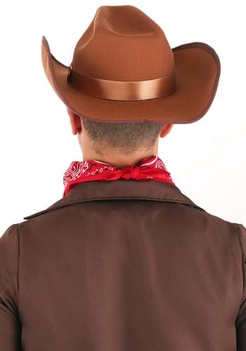 Adult Brown Western Vigilante Outlaw Cowboy Costume Hat | Cowboy Accessories