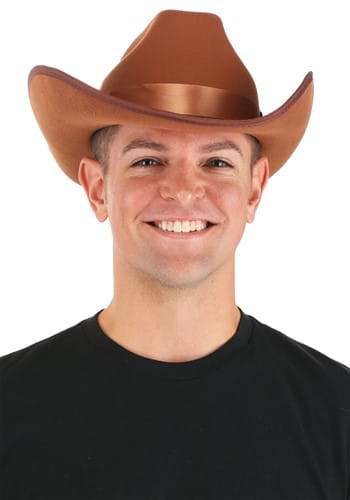 Western Cowboy Costume Hat - Brown