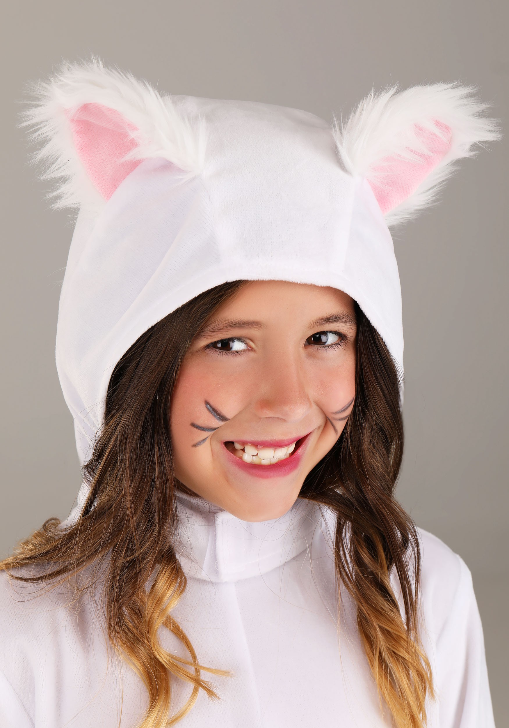 White Cat Kid's Costume