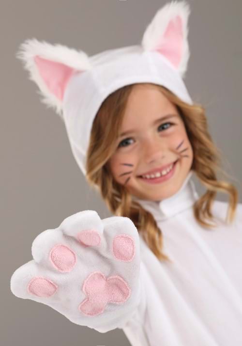 White Cat Toddler Costume