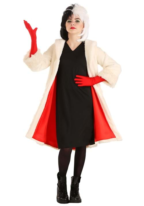 Disney Cruella De Vil Coat Tween Costume | Disney Costumes