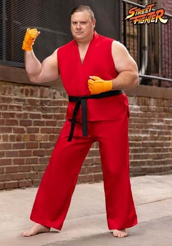 Street Fighter Ryu Costume for Adults