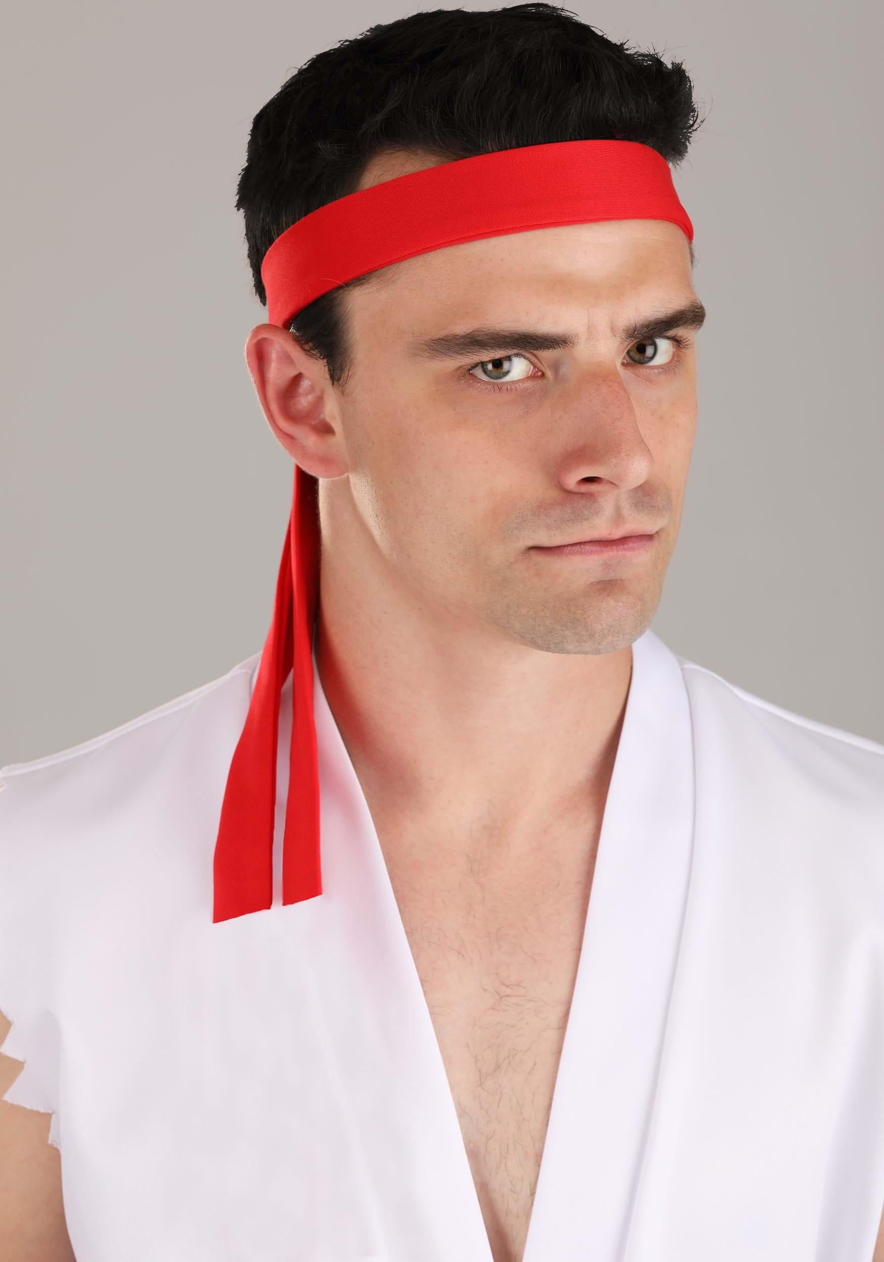  Street Fighter Ryu Costume for Adults : Clothing, Shoes &  Jewelry