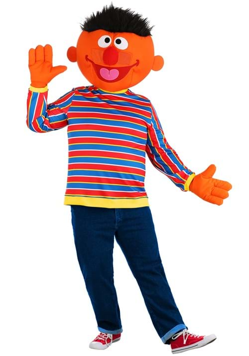 Plus Size Men's Sesame Street Ernie Mascot Costume