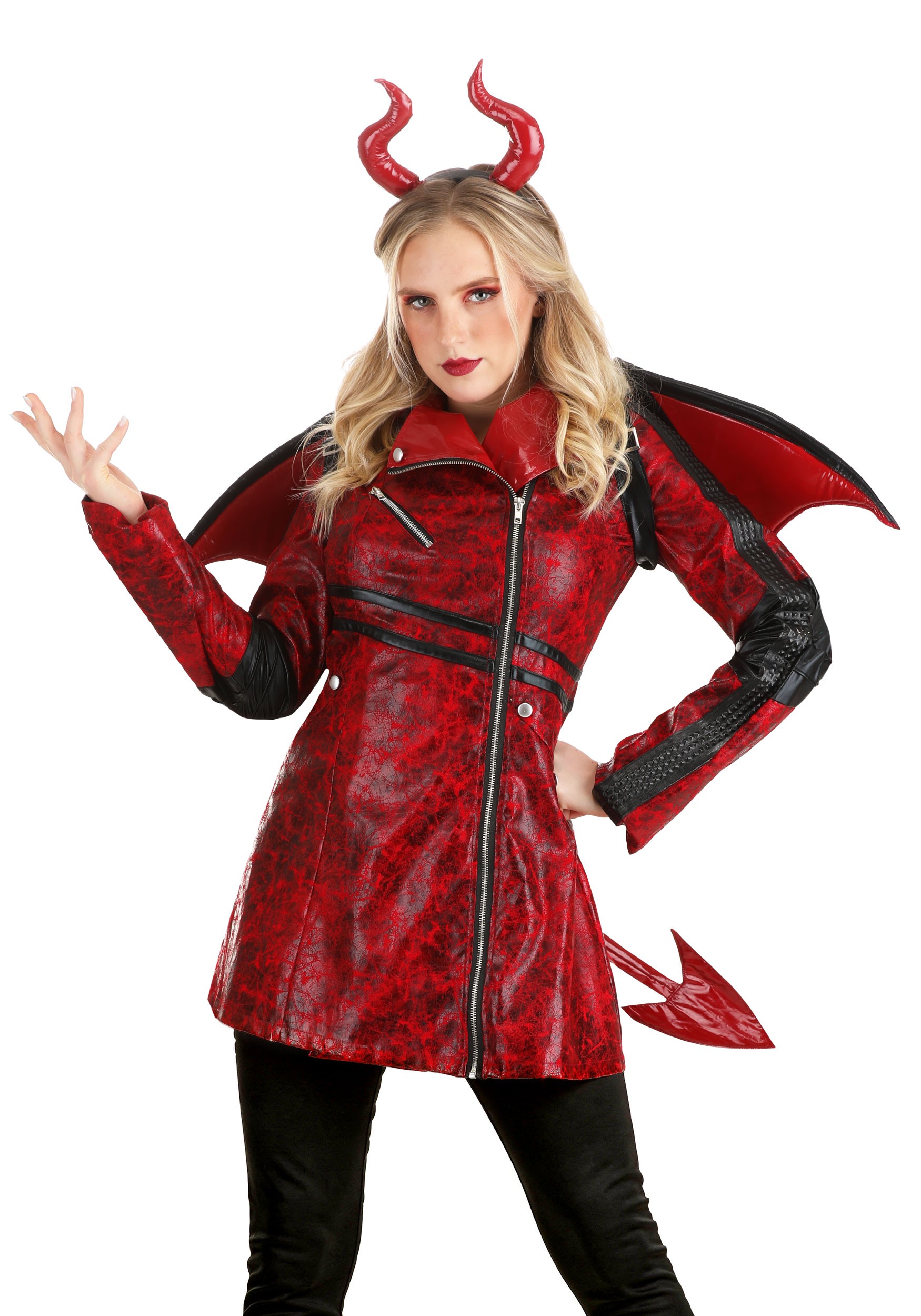 Leather Devil Women's Costume