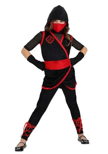 Stealth Ninja Girl's Costume