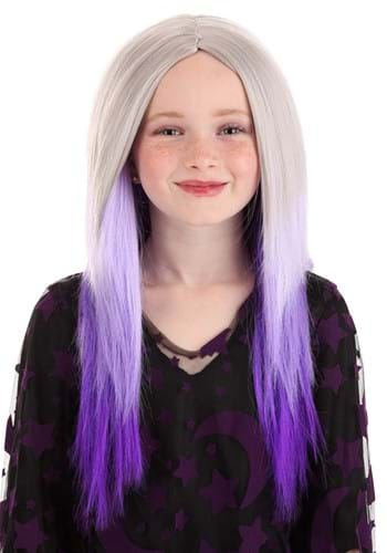 Childs purple shop wig