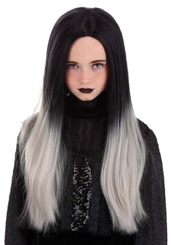 Kids black hair clearance wig