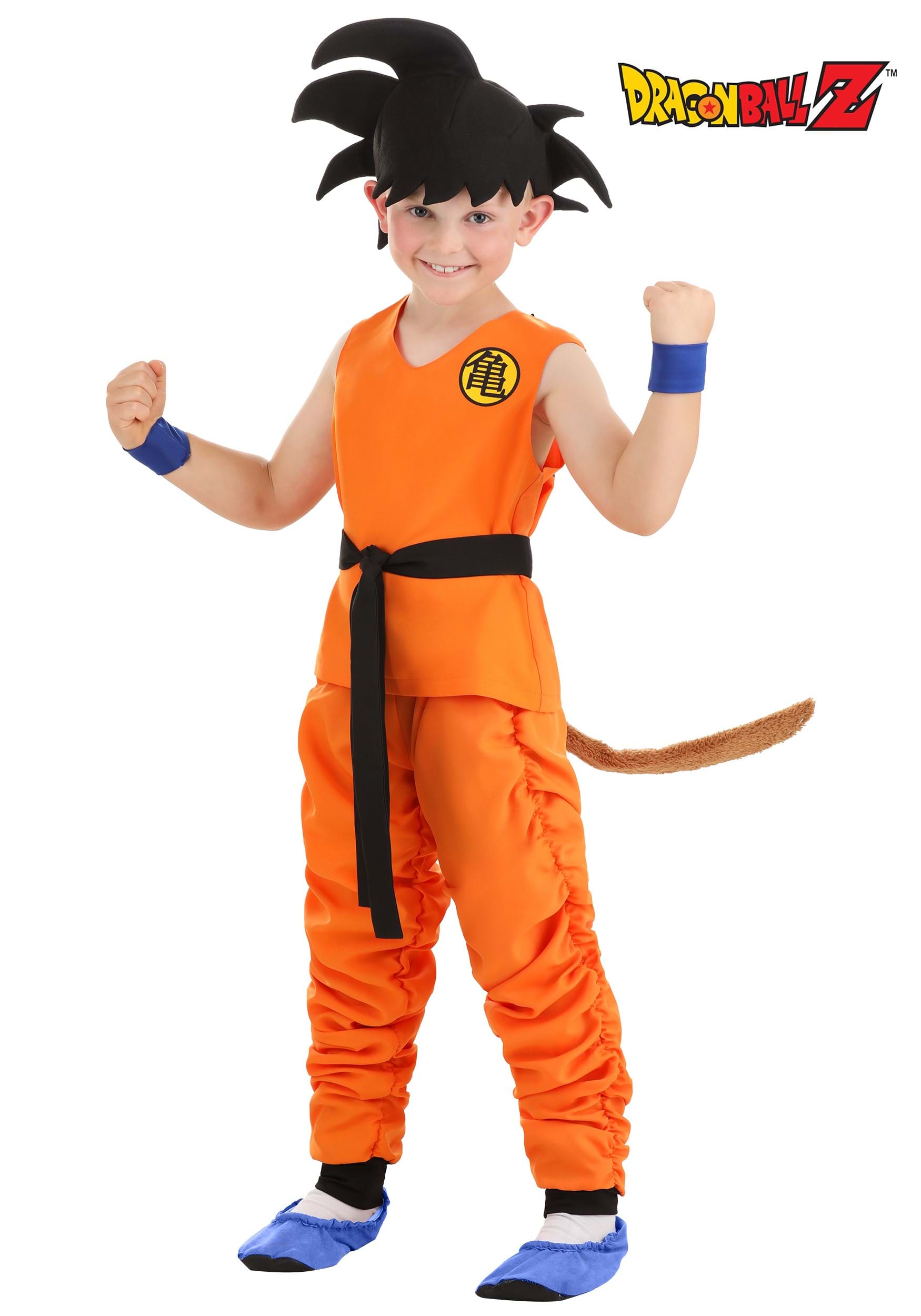 Photos - Fancy Dress Dragon FUN Costumes  Ball Z Kid Goku Kids Costume Black/Orange 