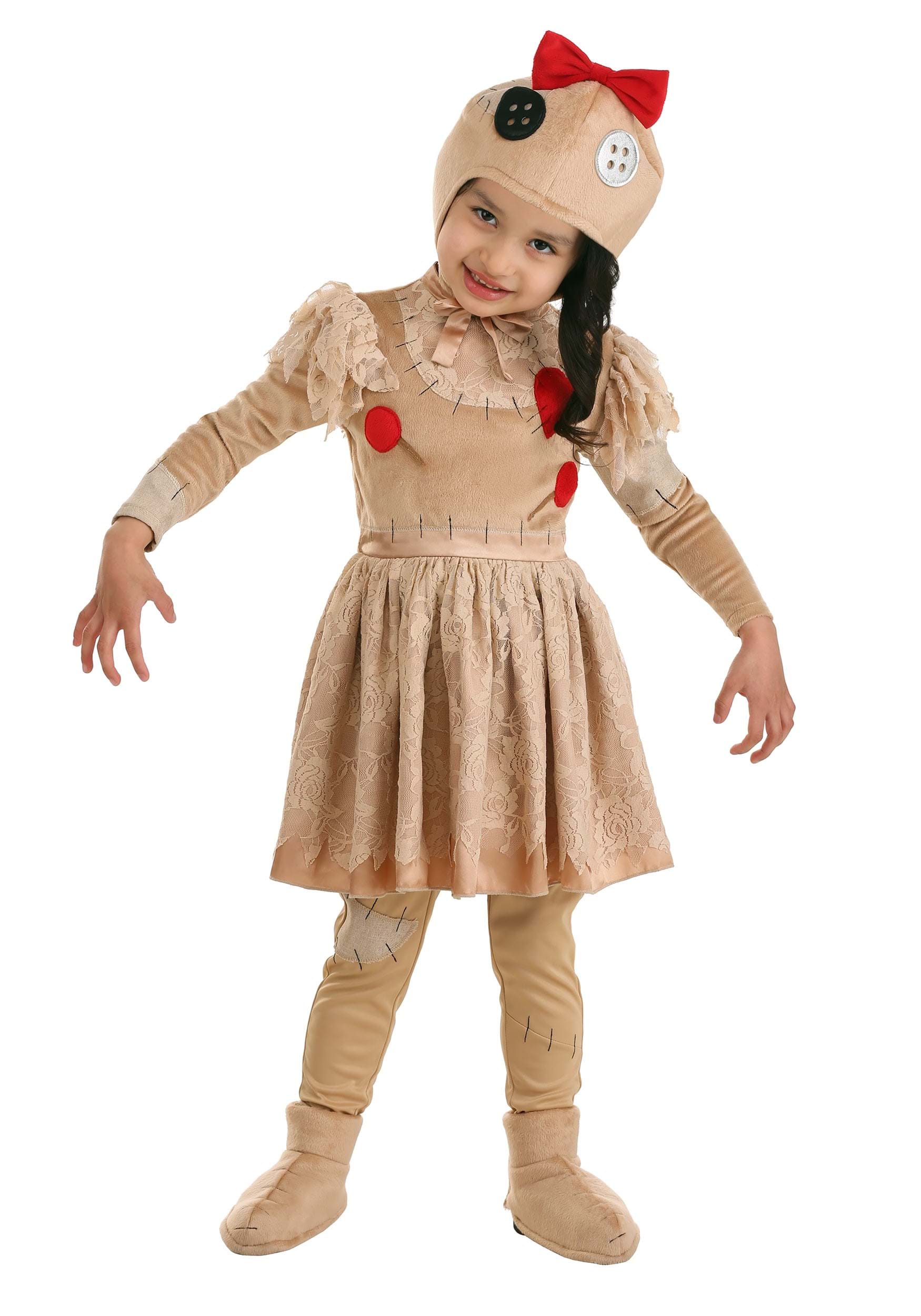 Toddler Voodoo Doll Dress Costume