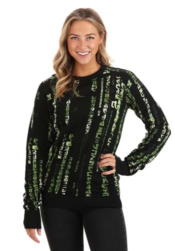 The Matrix Adult Ugly Sweater alt 3