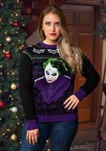 The Joker Dark Knight Adult Ugly Sweater Alt 2